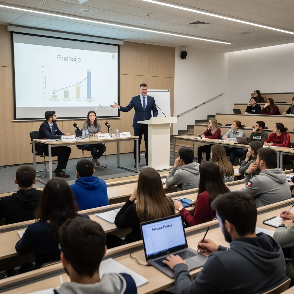 Finansijski stručnjak daje savete o dugoročnom planiranju.